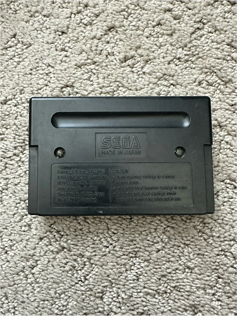 Sega Genesis Model 1 Console Model MK-1631 + King of the Monsters Game Untested